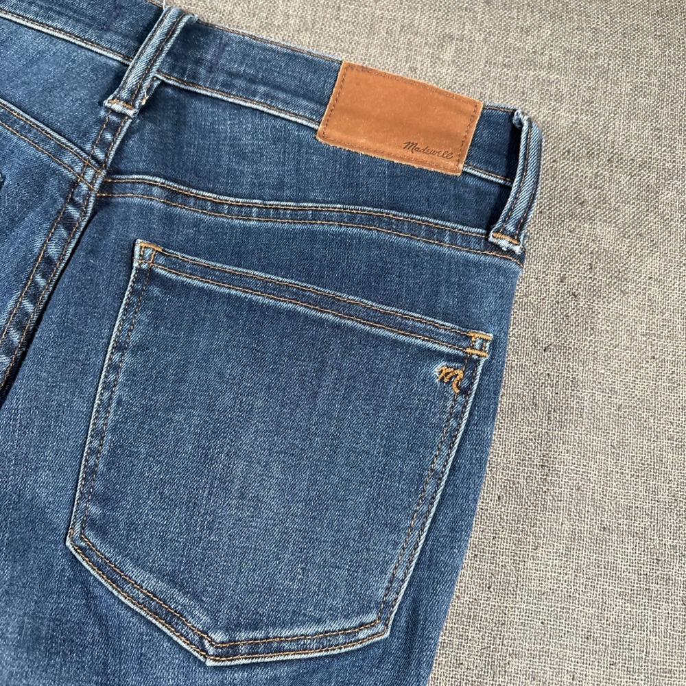 Madewell 10" High-Rise Skinny Jeans Women 28TL Blue Tall Stretch Denim